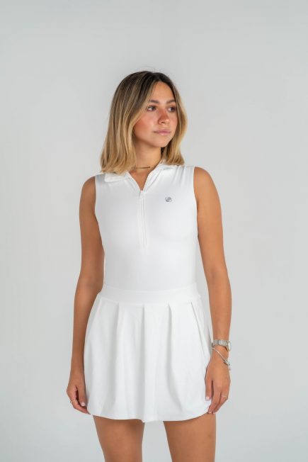 PLAYSUIT White Skirt