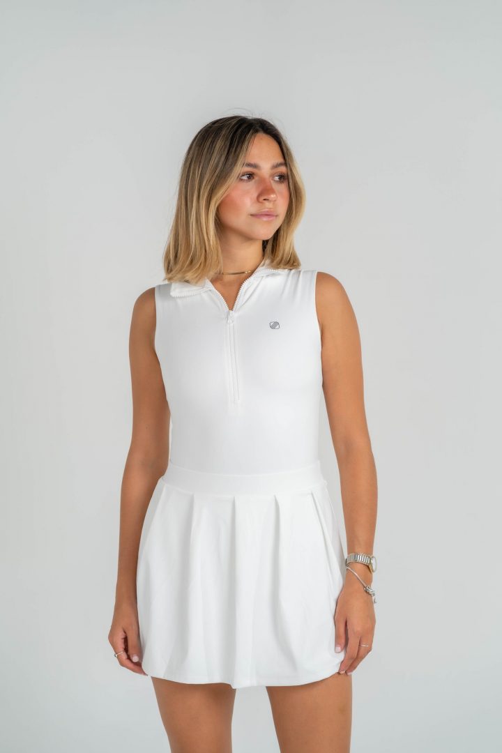 PLAYSUIT White Skirt