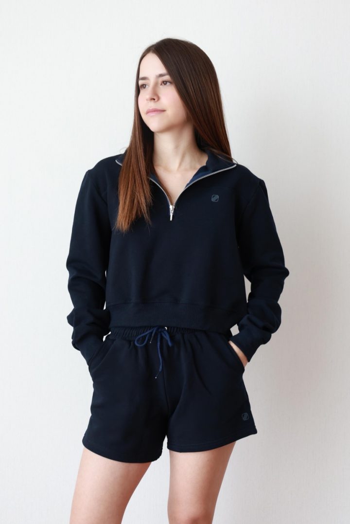 Sweatshorts Navy Blue - Image 2